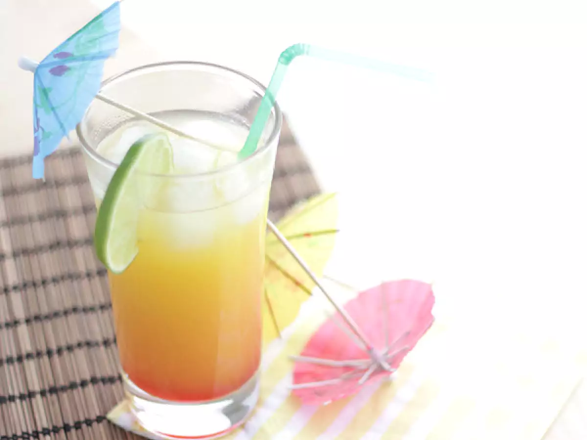 Virkistävä Tequila Sunrise -cocktail - kuva 2